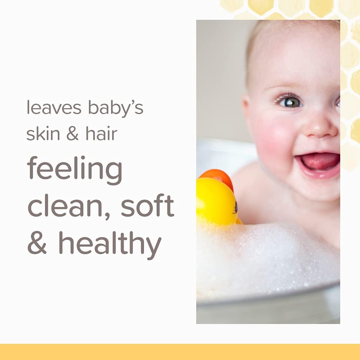 Burt's Bees Baby Shampoo and Wash 3-Pack, 2 Original and 1 Calming with Lavender, 12 Fl Oz Each - Image 3